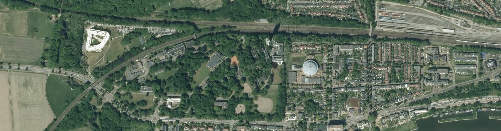 Luchtfoto van Klingelbeek e.o.