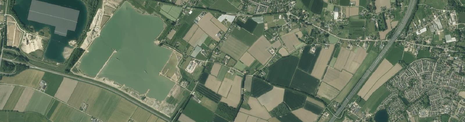 Luchtfoto van Winssen