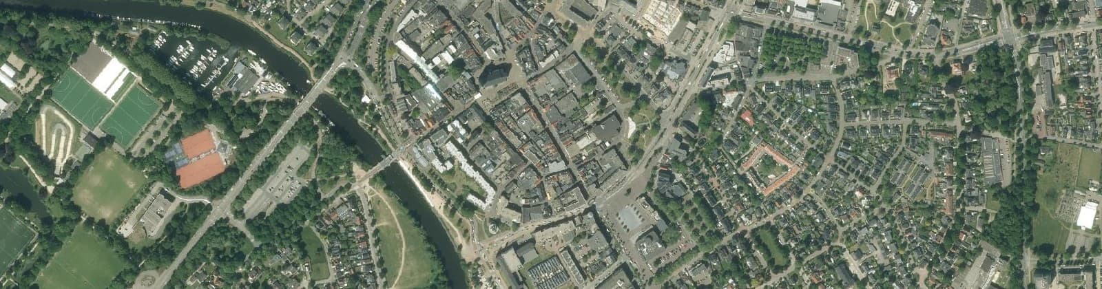 Luchtfoto van Centrum