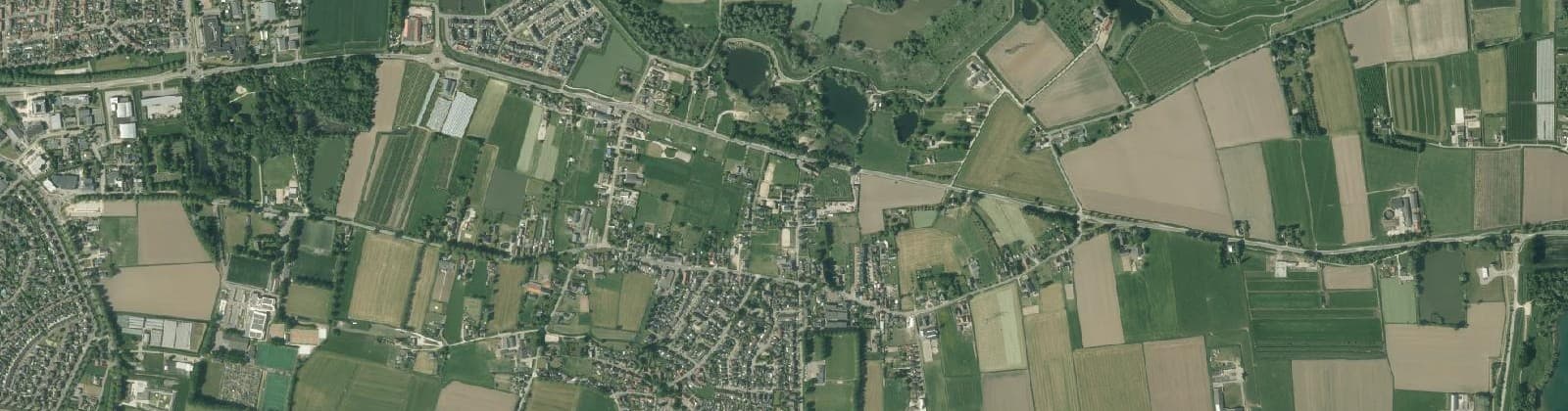 Luchtfoto van Afferden