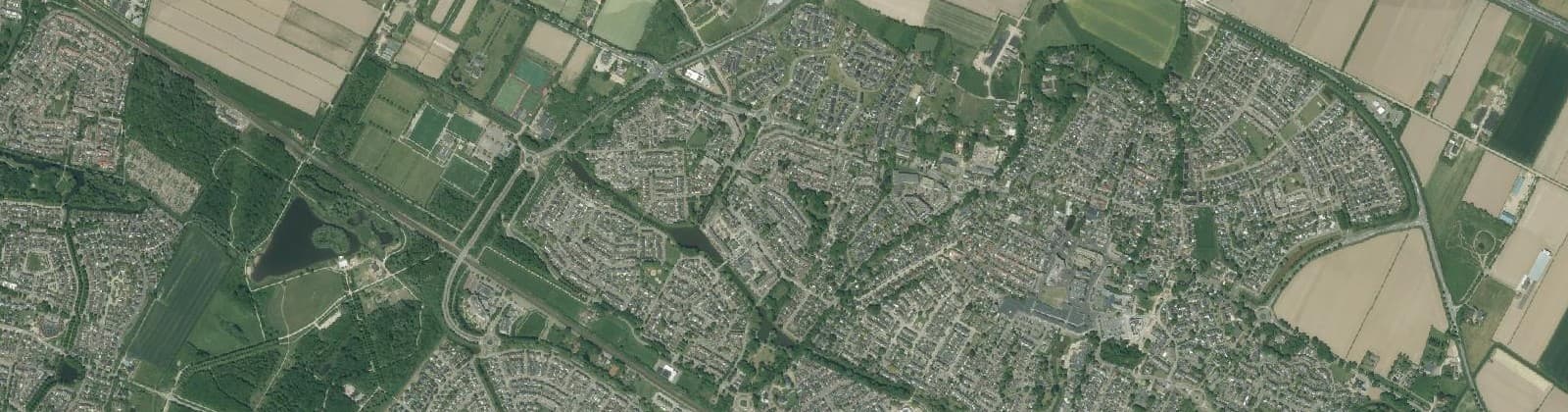 Luchtfoto van Wijk 03 Duiven-Noord