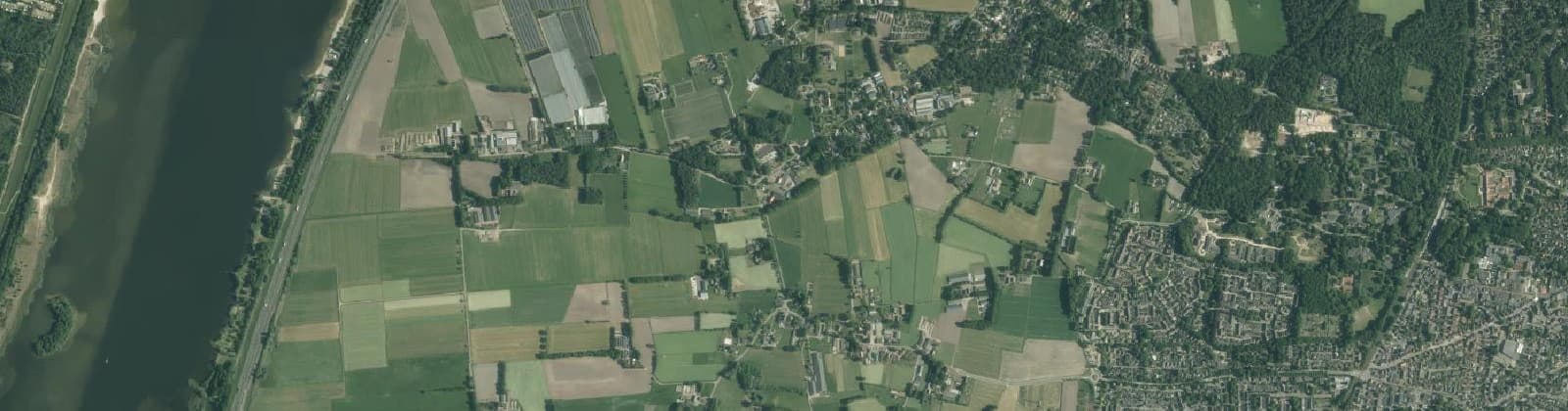 Luchtfoto van Buitengebied west
