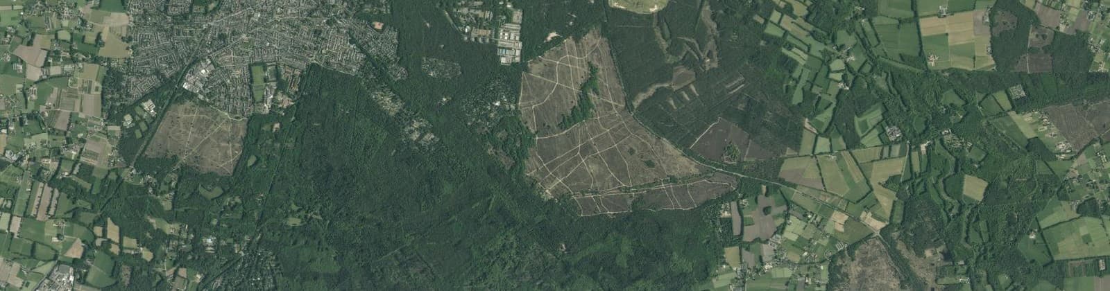 Luchtfoto van Buitengebied midden