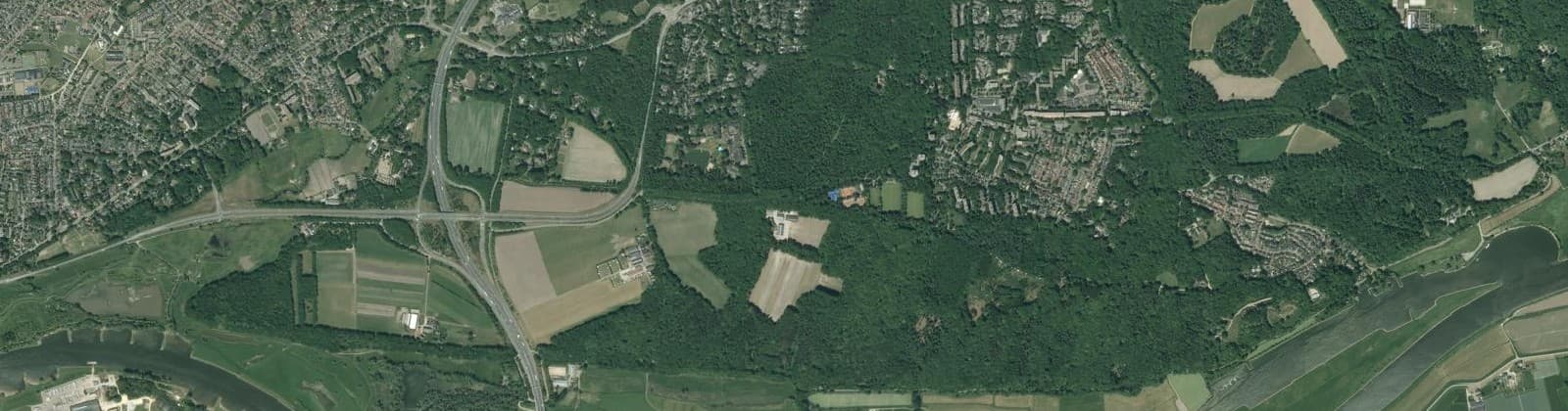 Luchtfoto van Buitengebied Doorwerth