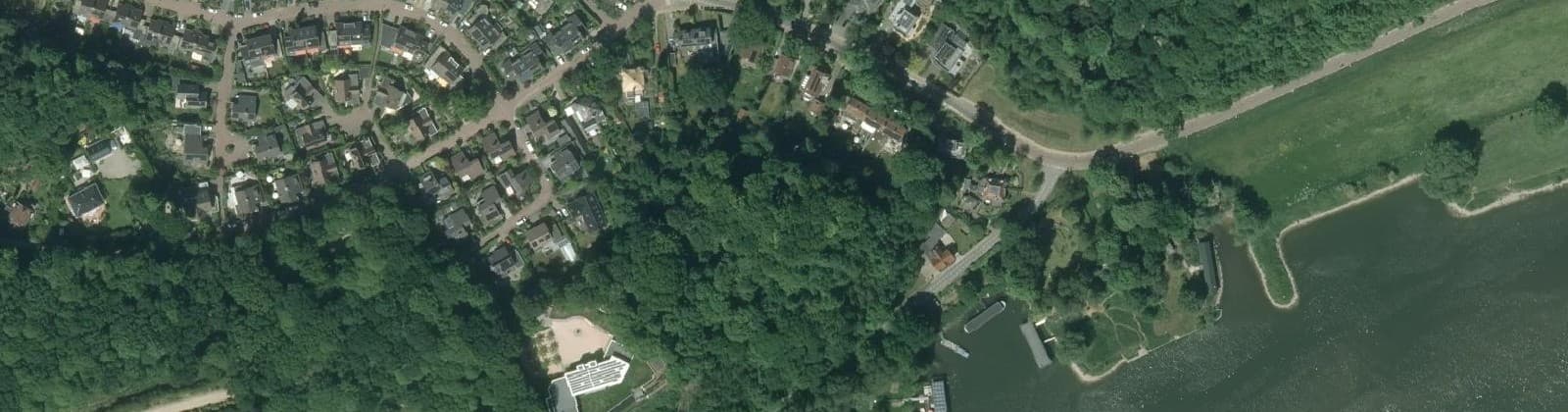 Luchtfoto van Heveadorp