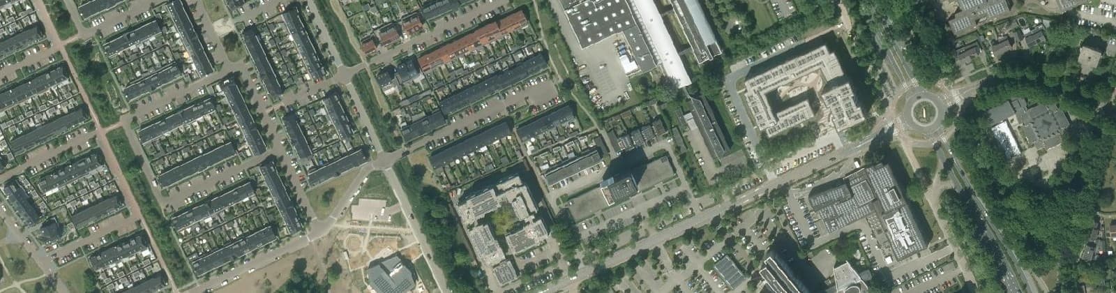 Luchtfoto van Kortenoord