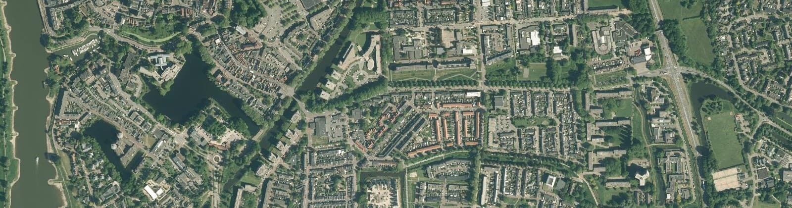 Luchtfoto van Wijk 01 Waterkwartier