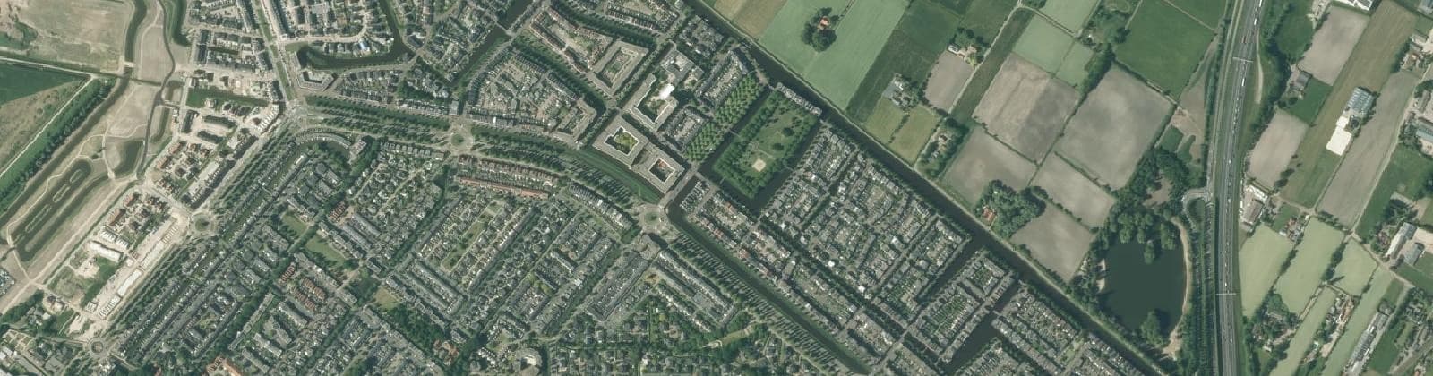 Luchtfoto van Vathorst-De Laak
