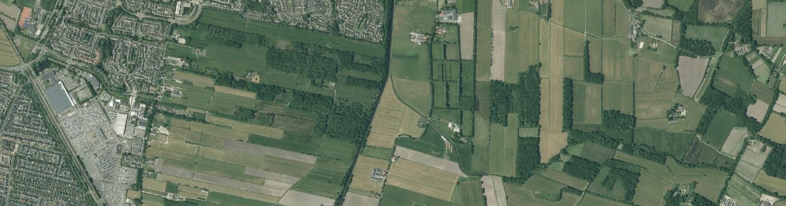 Luchtfoto van Wijk 00 Leusden-Centrum Oost