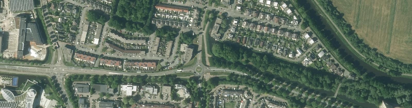 Luchtfoto van Wijk 05 't Ruige Veld