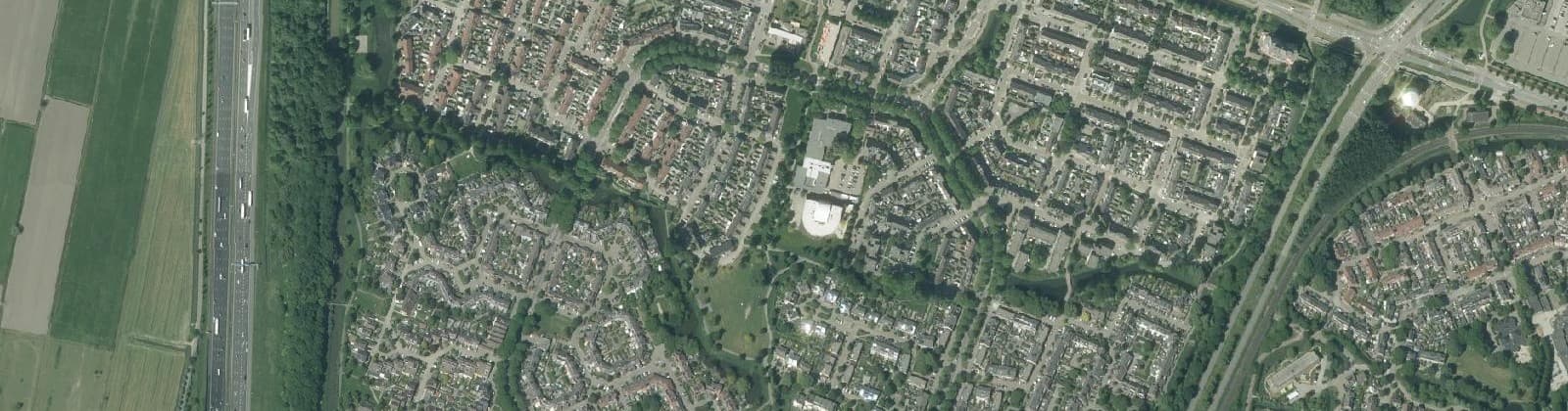 Luchtfoto van Batau Noord