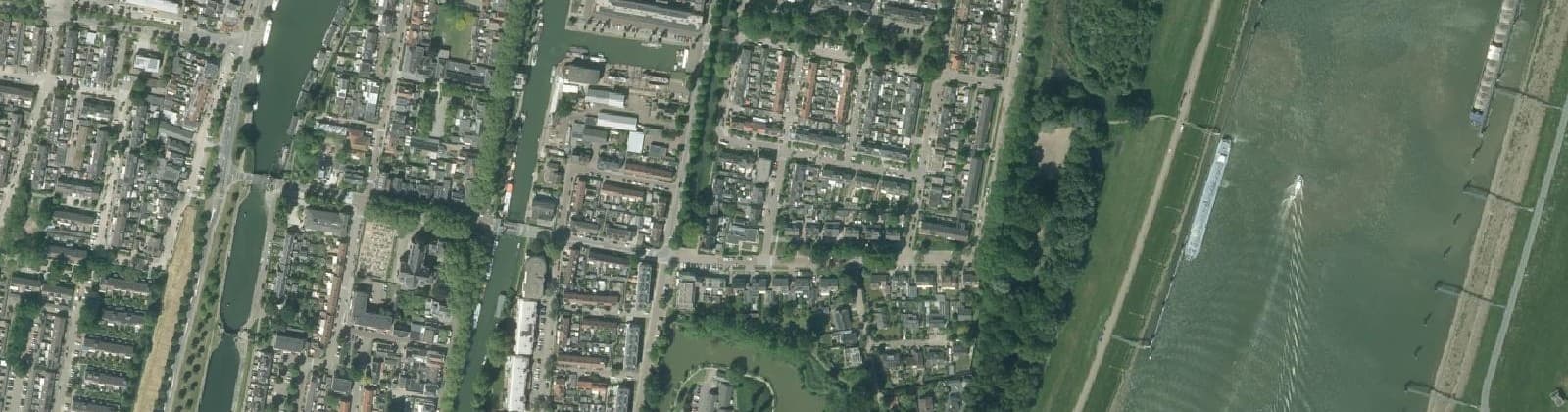 Luchtfoto van Vreeswijk