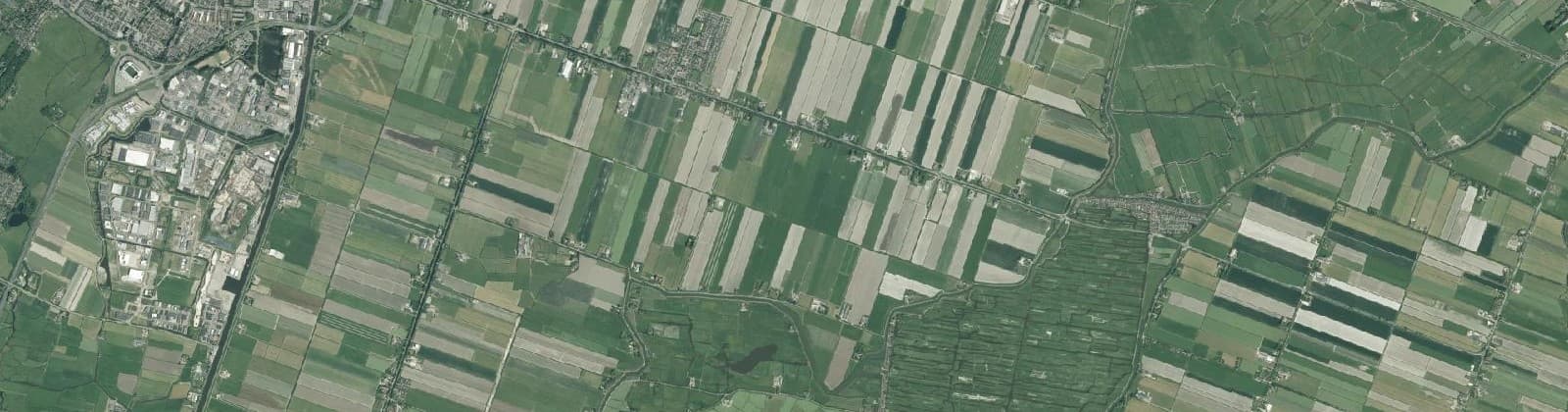 Luchtfoto van Schermer