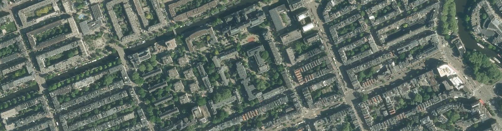 Luchtfoto van Helmersbuurt
