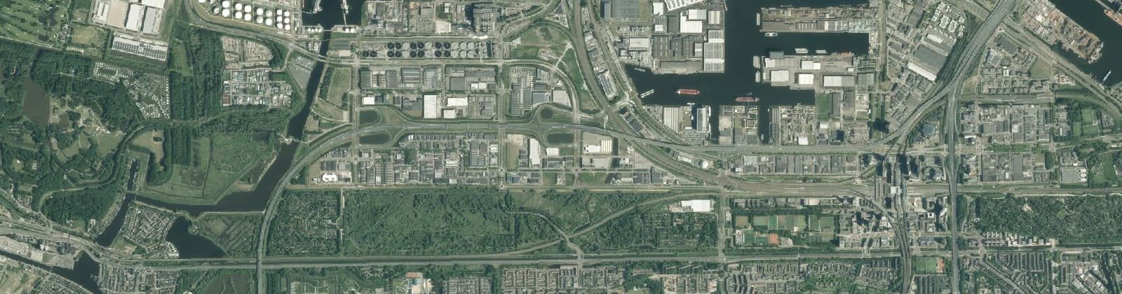Luchtfoto van Sloterdijk Nieuw-West
