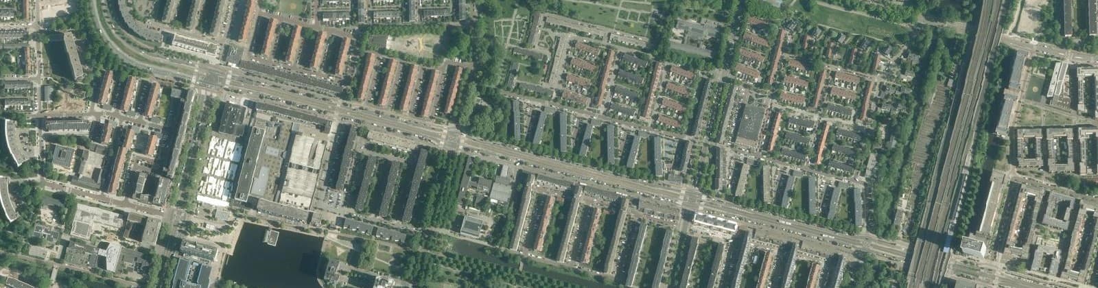 Luchtfoto van Slotermeer-Noordoost
