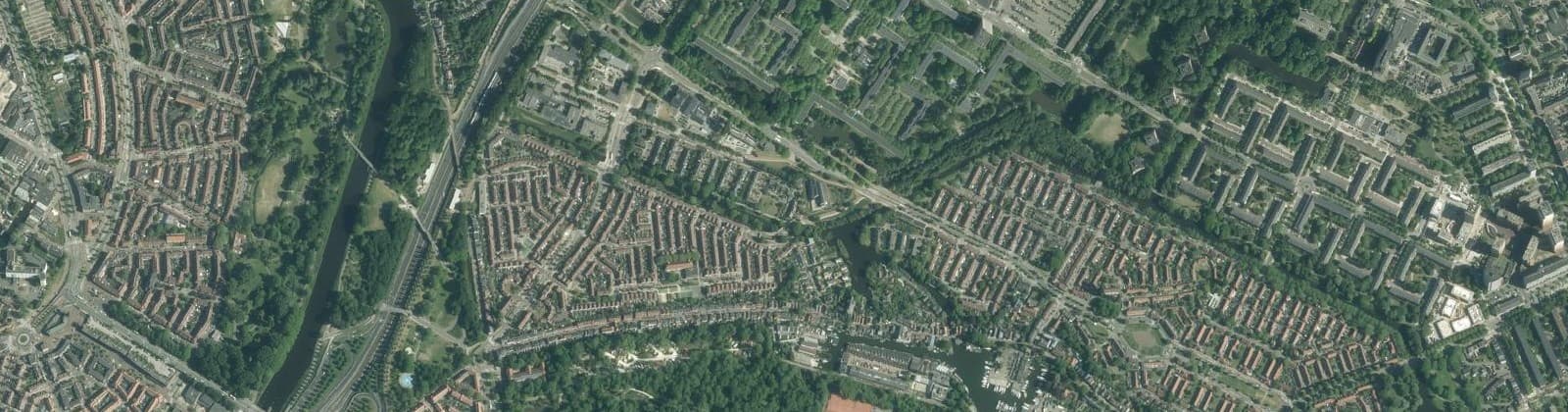 Luchtfoto van Nieuwendammerdijk/Buiksloterdijk