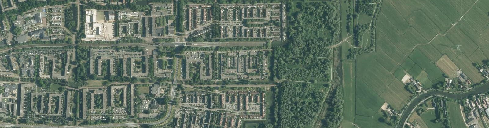 Luchtfoto van Gein