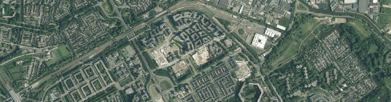 Luchtfoto van Holland Park