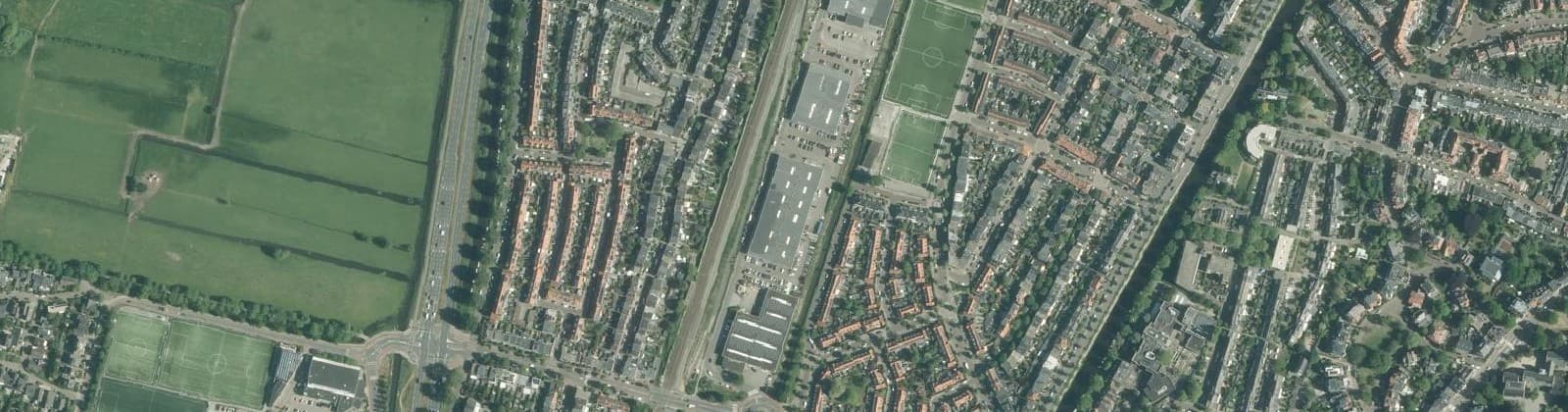Luchtfoto van Houtvaartkwartier