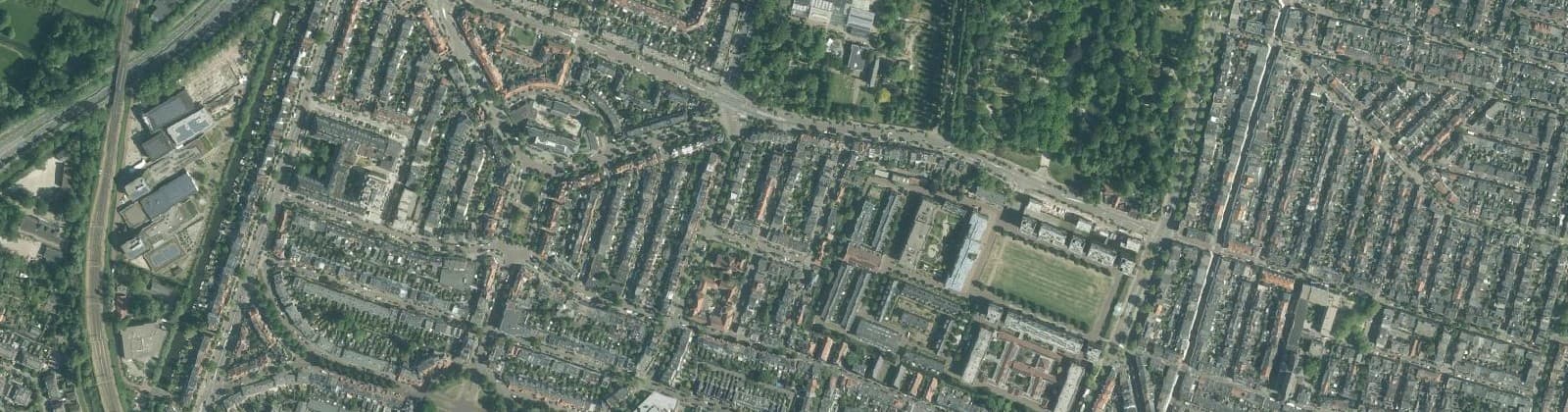Luchtfoto van Ter Kleefkwartier