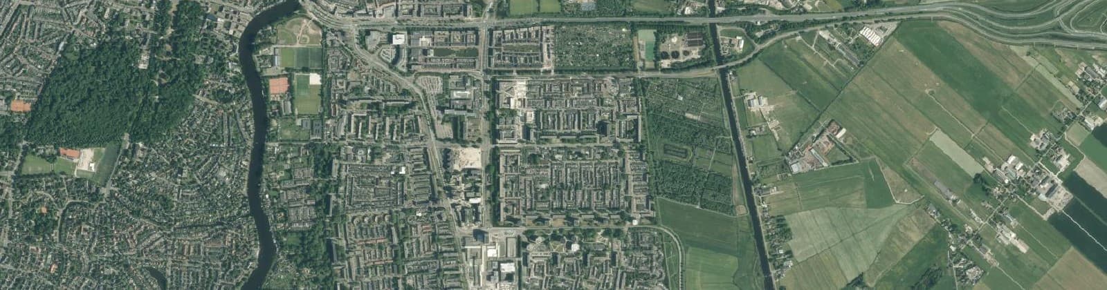 Luchtfoto van Boerhaavewijk