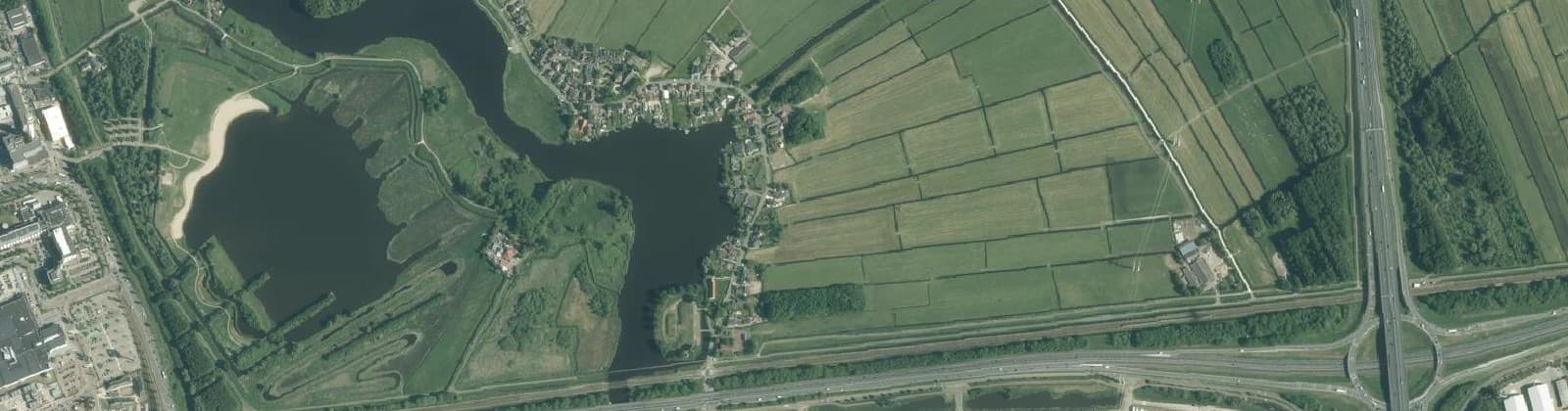 Luchtfoto van Haarlemmerliede