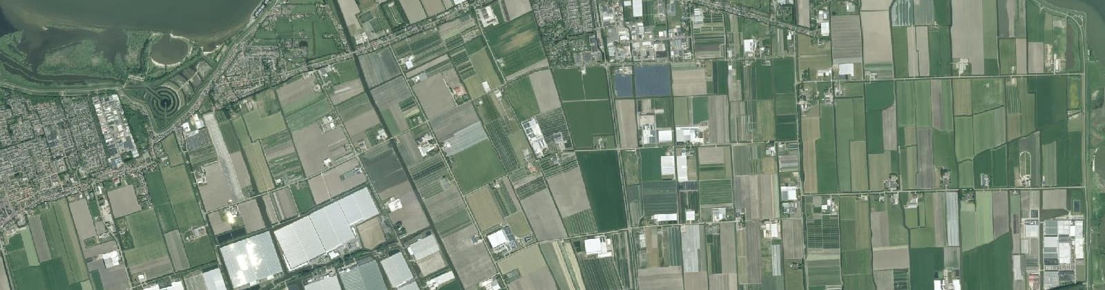 Luchtfoto van Andijk