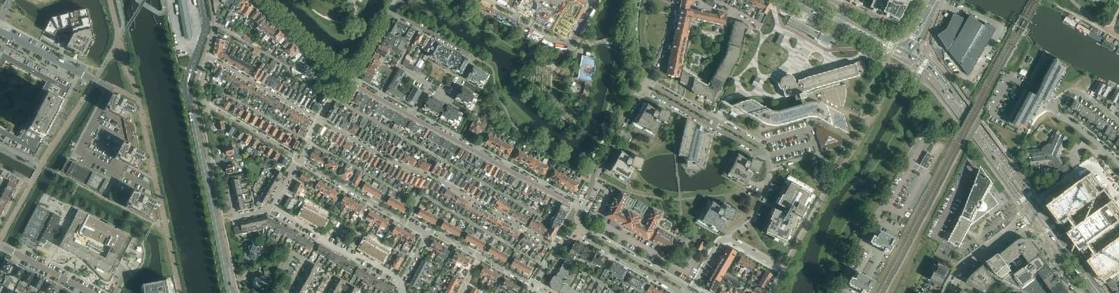 Luchtfoto van Wijk 01 Centrum