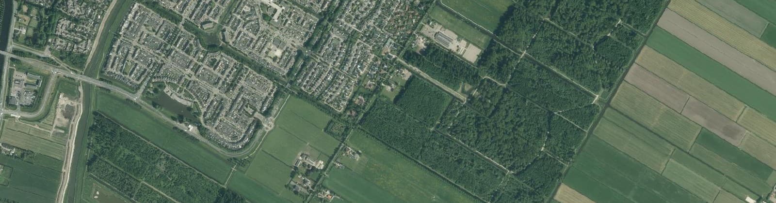 Luchtfoto van Wijk 06 Purmer-Zuid