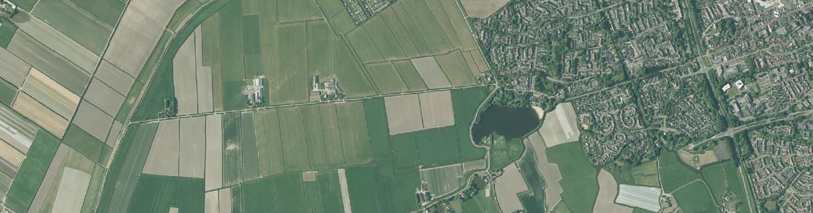 Luchtfoto van Schagen-West