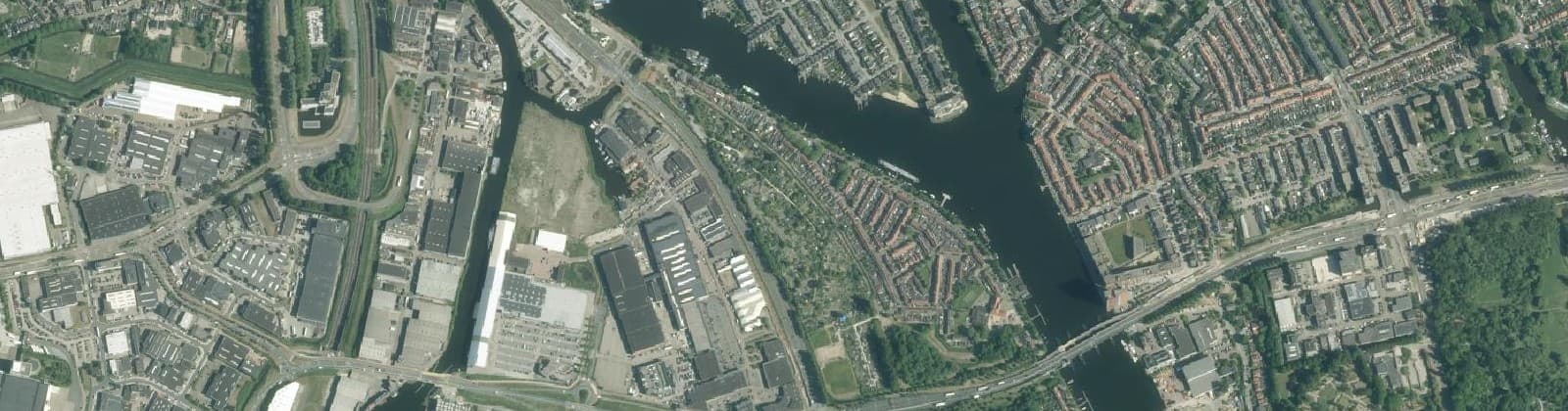 Luchtfoto van Oude Haven