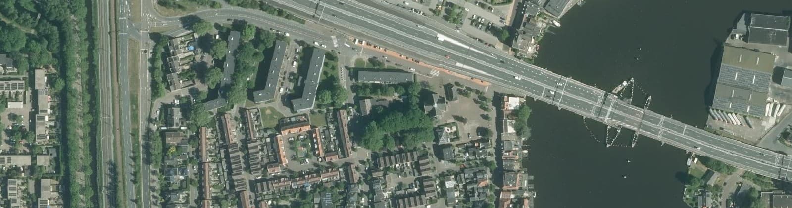 Luchtfoto van Oud Koog a/d Zaan