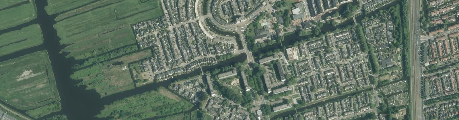Luchtfoto van Rooswijk