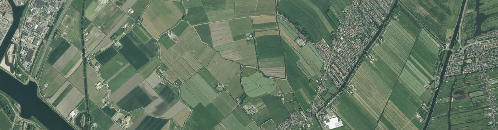 Luchtfoto van Assendelft-Zuid