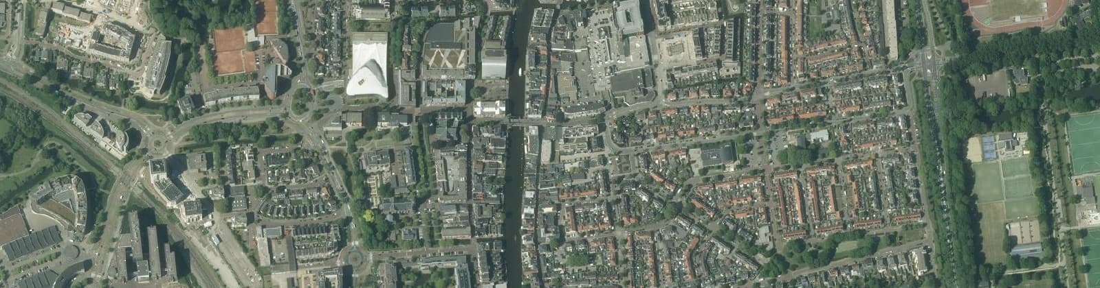 Luchtfoto van Hoge Zijde