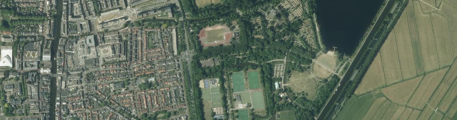 Luchtfoto van Lage Zijde