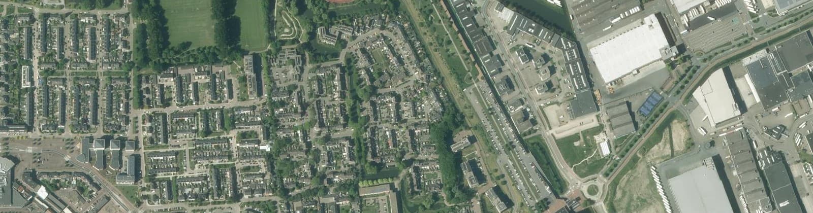 Luchtfoto van Wijk 03 Binnenland
