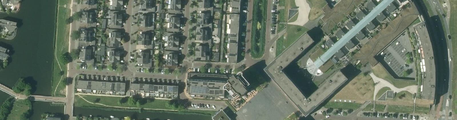 Luchtfoto van Wijk 16 Havenkwartier