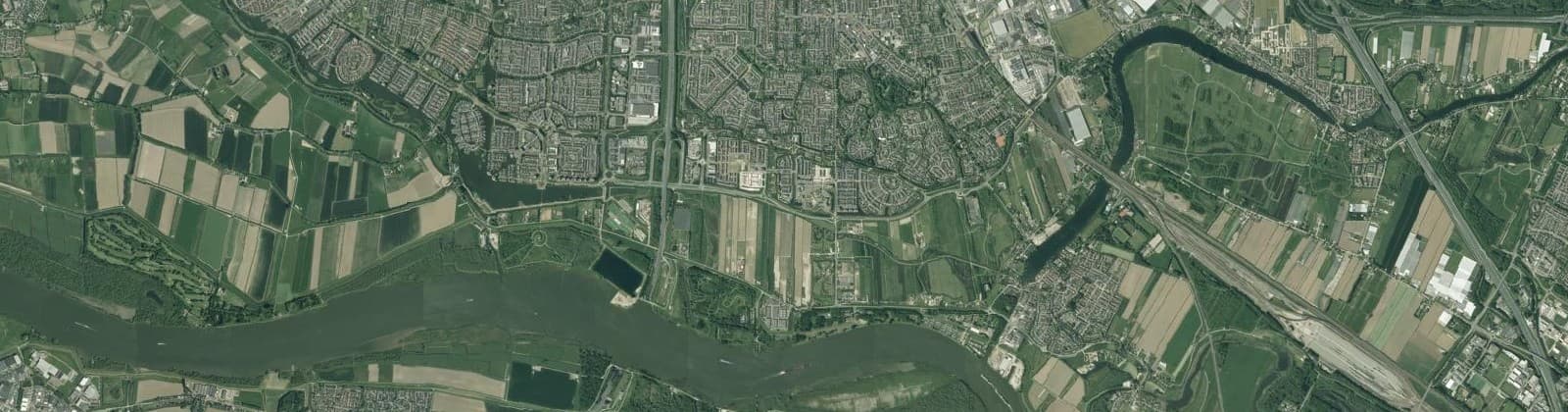 Luchtfoto van Wijk 31 Buitengebied Zuid