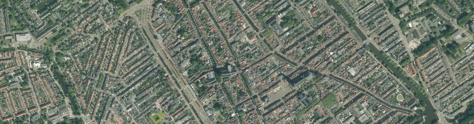 Luchtfoto van Wijk 11 Binnenstad