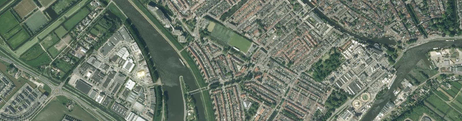 Luchtfoto van De Korte Akkeren