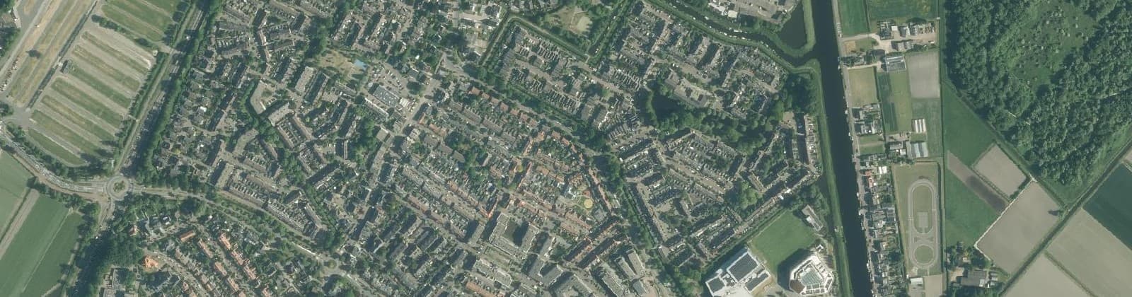Luchtfoto van Lisse Noord