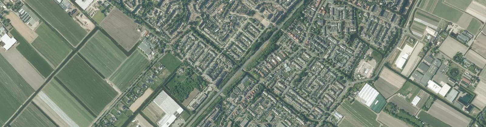 Luchtfoto van Noordwijkerhout