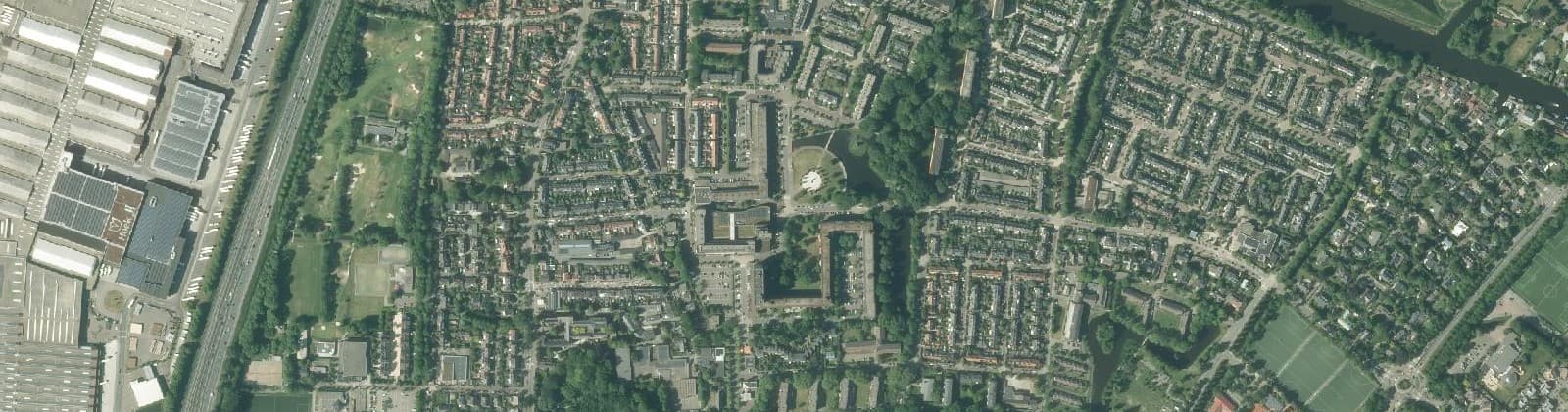 Luchtfoto van Oudenhof
