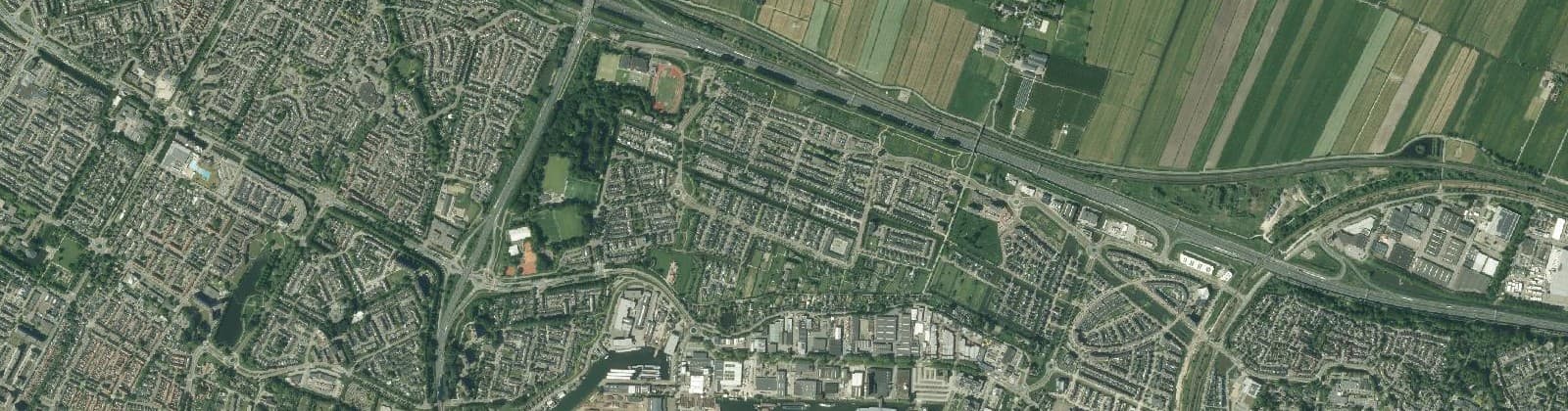 Luchtfoto van Oostpolder