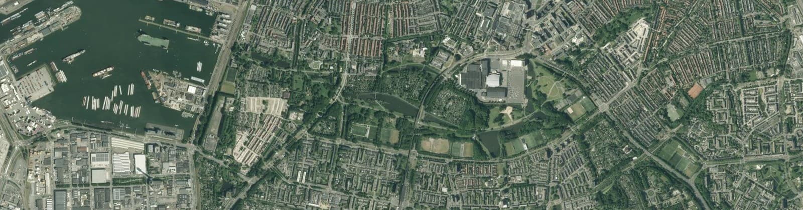 Luchtfoto van Charlois
