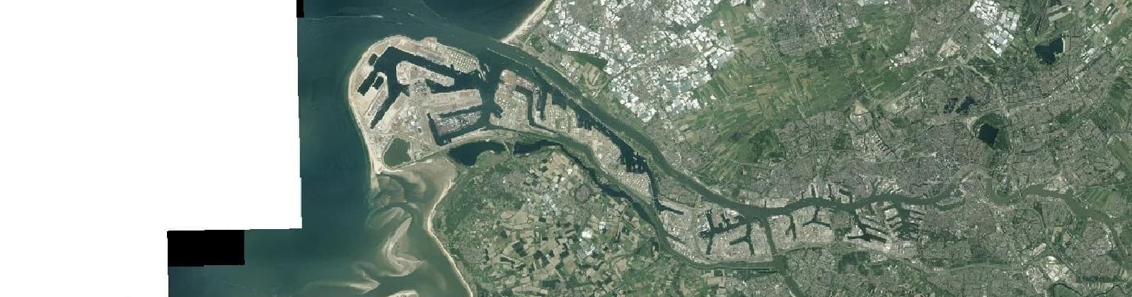 Luchtfoto van Botlek-Europoort-Maasvlakte