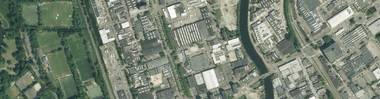Luchtfoto van Wijk 08 Industrie