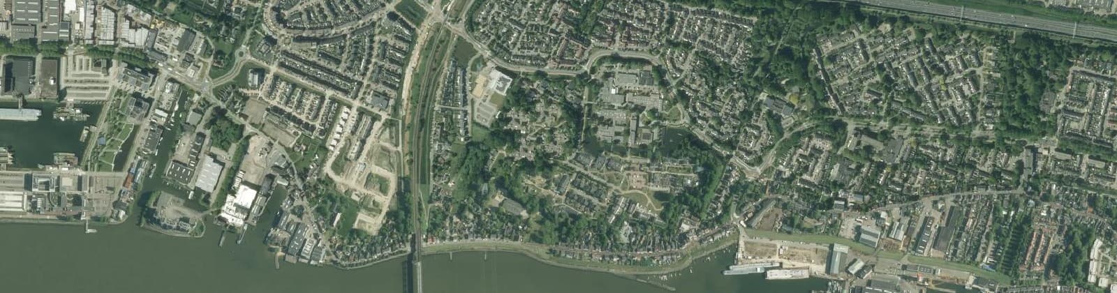 Luchtfoto van Wijk 01 Sliedrecht-West